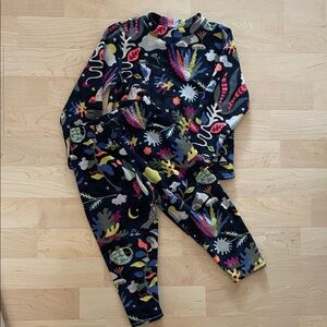Burton Colorful Underwater Print Kids Thermal Set